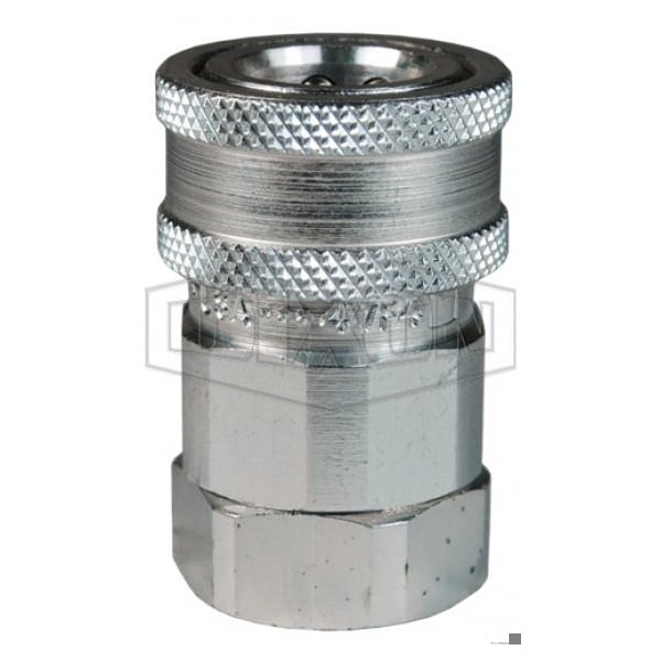 3/4 in H-STYLE CPLR, 3/4 in BSPP, STEEL